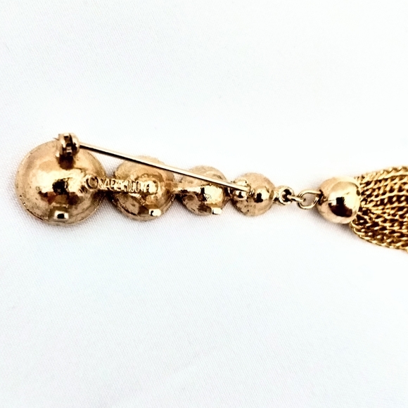 Vintage Sarah Coventry Signed Rhinestone Brooch - Picture 3 of 4